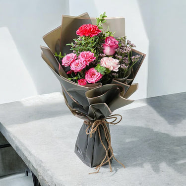 Carnations and Roses Bouquet